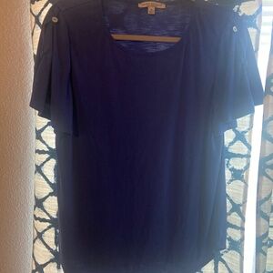 Green Envelope Blue Blouse